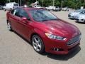 2013 Ruby Red Metallic Ford Fusion SE 1.6 EcoBoost  photo #2