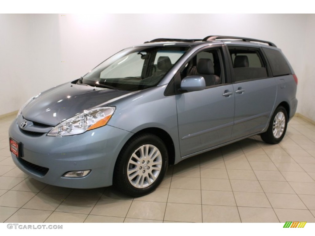Blue Mirage Metallic 2009 Toyota Sienna XLE Exterior Photo #82372894