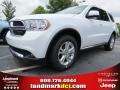 2013 Bright White Dodge Durango SXT  photo #1