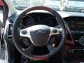 Tuscany Red 2013 Ford Focus SE Hatchback Steering Wheel