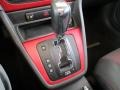 2010 Dodge Caliber Dark Slate Gray/Red Interior Transmission Photo