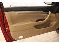 Ivory 2005 Honda Accord LX Special Edition Coupe Door Panel