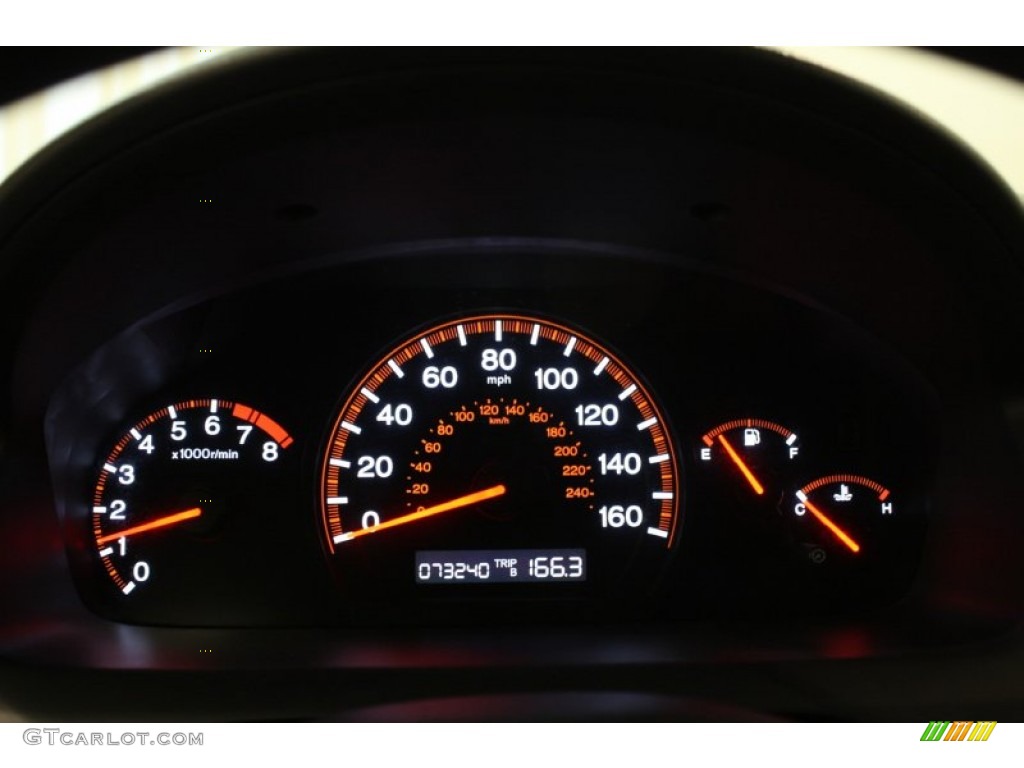 2005 Honda Accord LX Special Edition Coupe Gauges Photo #82373569