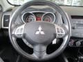 2007 Mitsubishi Outlander Black Interior Steering Wheel Photo