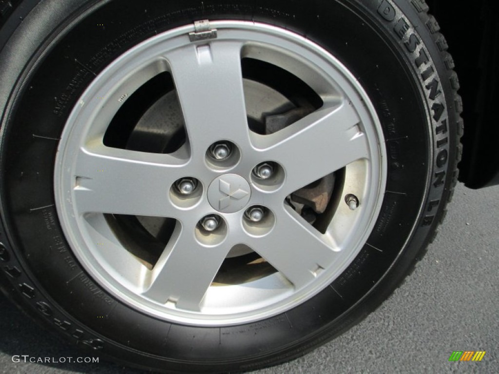 2007 Mitsubishi Outlander LS 4WD Wheel Photo #82375202