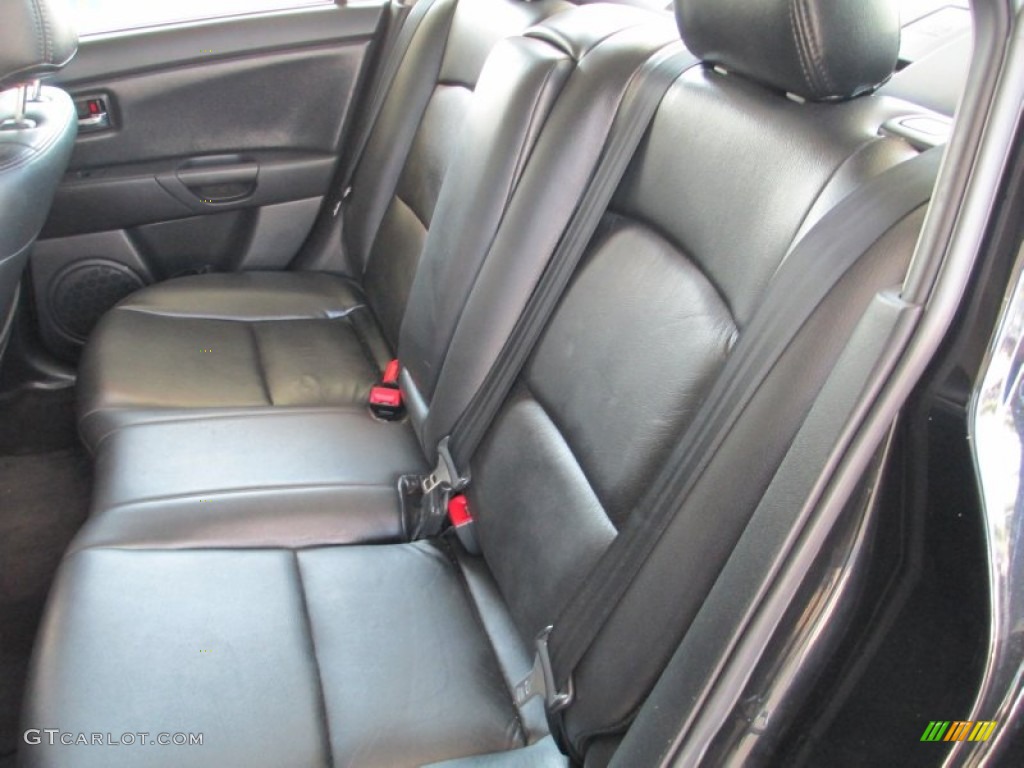 2008 Mazda MAZDA3 i Sport Sedan Rear Seat Photo #82375882