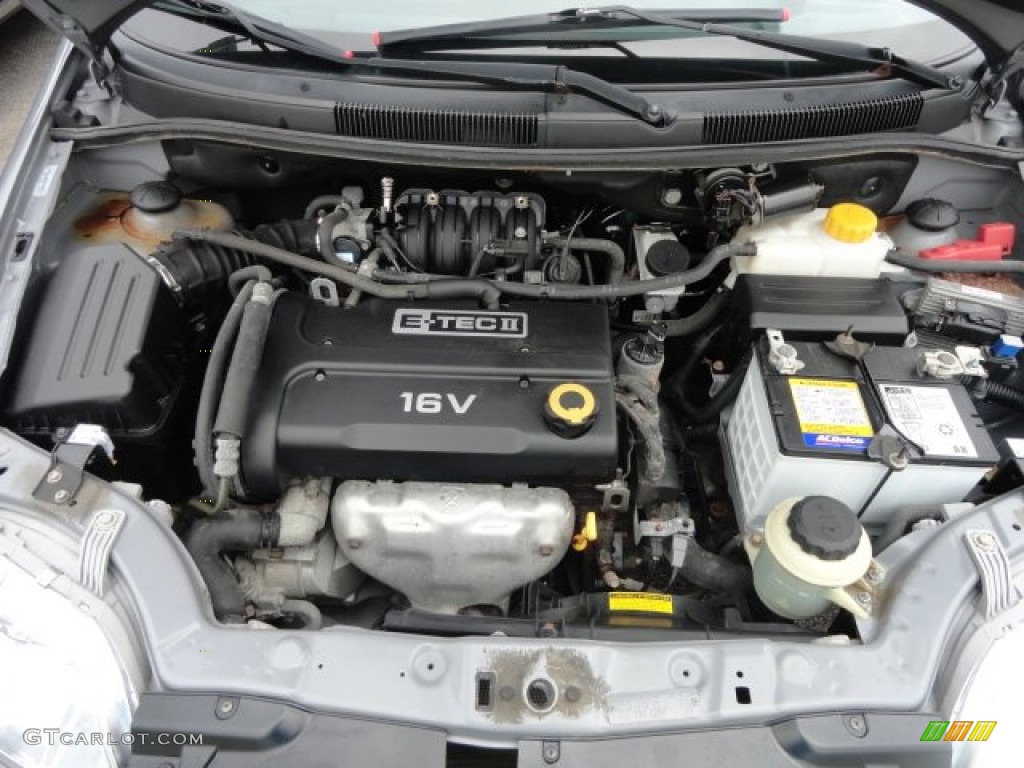 2008 Chevrolet Aveo Aveo5 LS 1.6L DOHC 16 Valve 4 Cylinder Engine Photo #82377070