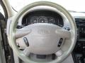 2005 Kia Sedona Beige Interior Steering Wheel Photo