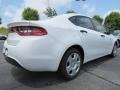 2013 Bright White Dodge Dart SE  photo #3