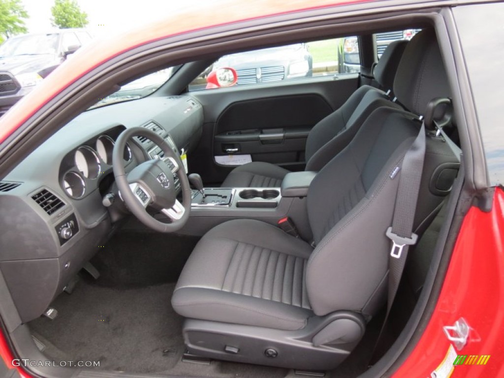 Dark Slate Gray Interior 2013 Dodge Challenger R/T Photo #82378328