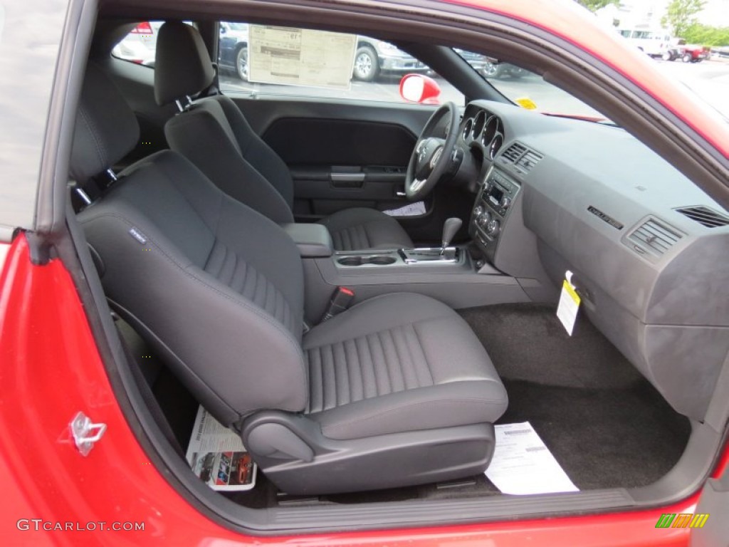 Dark Slate Gray Interior 2013 Dodge Challenger R T Photo