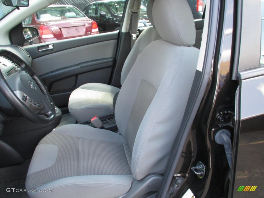 2010 Sentra 2.0 SL - Espresso Black Metallic / Charcoal photo #7
