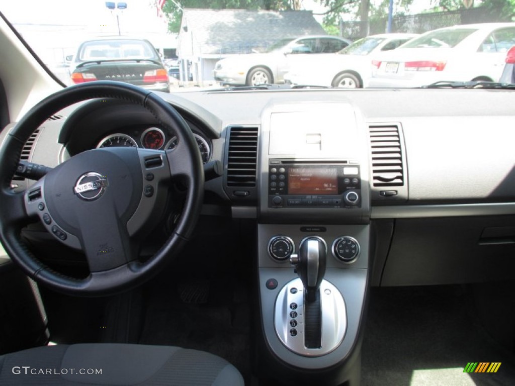 2010 Sentra 2.0 SL - Espresso Black Metallic / Charcoal photo #9