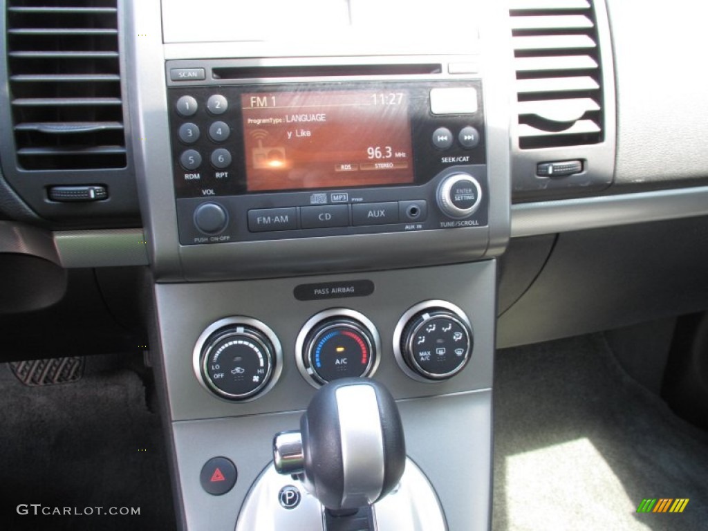 2010 Sentra 2.0 SL - Espresso Black Metallic / Charcoal photo #11