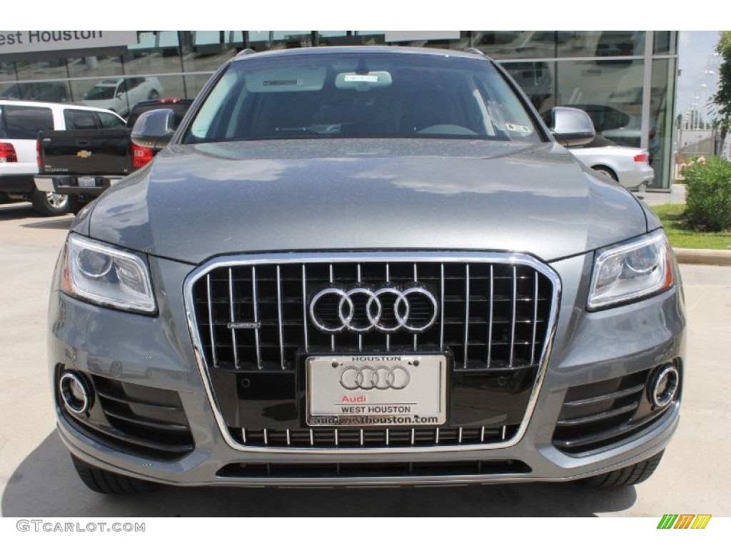 2013 Q5 2.0 TFSI quattro - Monsoon Gray Metallic / Black photo #2