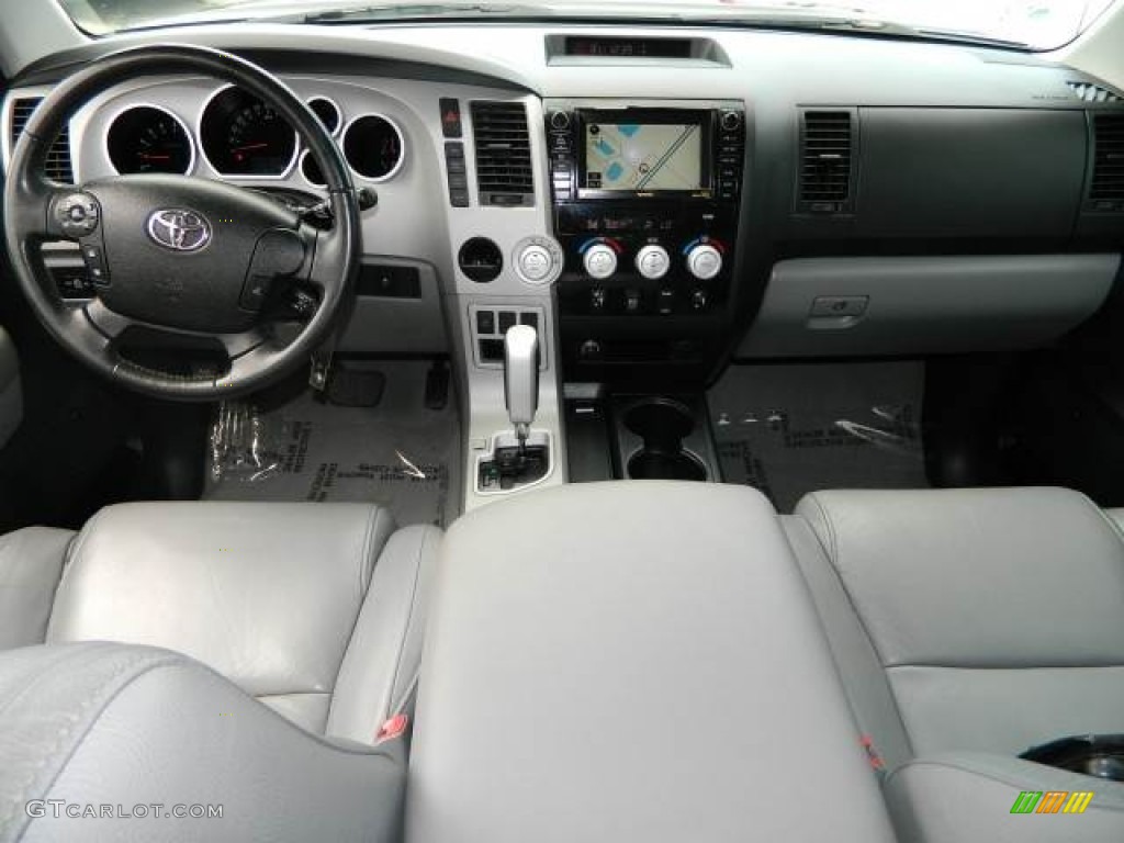 2007 Tundra Limited CrewMax - Black / Graphite Gray photo #10