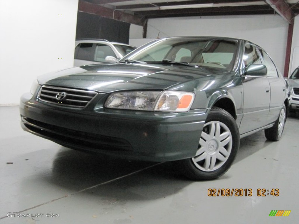 2001 Camry LE - Woodland Pearl / Oak photo #1