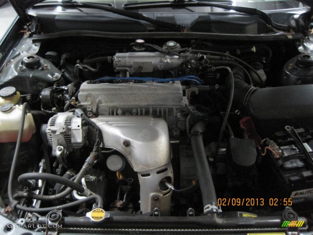 2001 Camry LE - Woodland Pearl / Oak photo #25