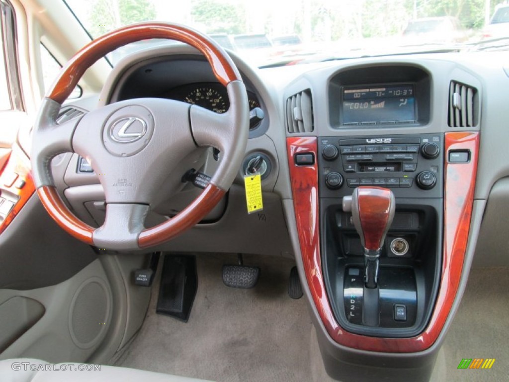 2002 Lexus RX 300 AWD Ivory Dashboard Photo #82381691