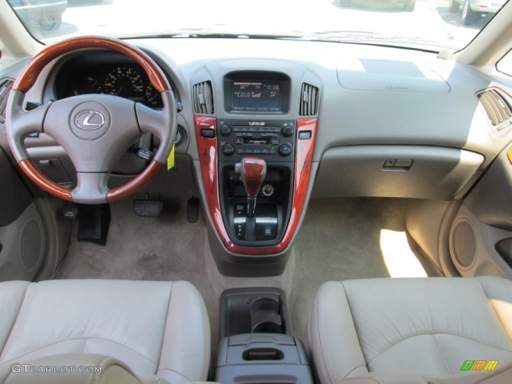 2002 Lexus RX 300 AWD Ivory Dashboard Photo #82381784