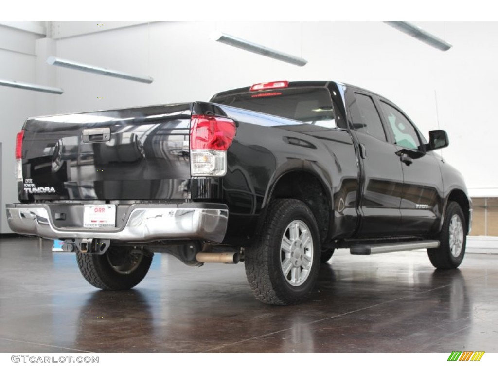 2011 Tundra Double Cab - Black / Sand Beige photo #4