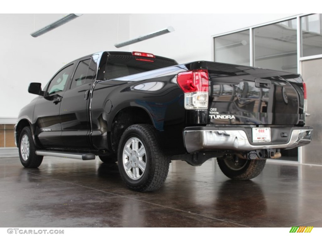 2011 Tundra Double Cab - Black / Sand Beige photo #5