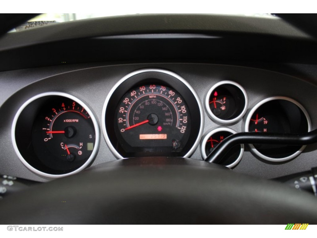 2011 Tundra Double Cab - Black / Sand Beige photo #15