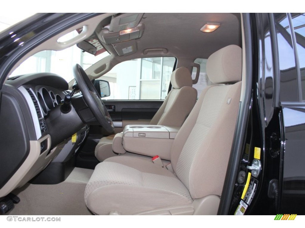 2011 Tundra Double Cab - Black / Sand Beige photo #19