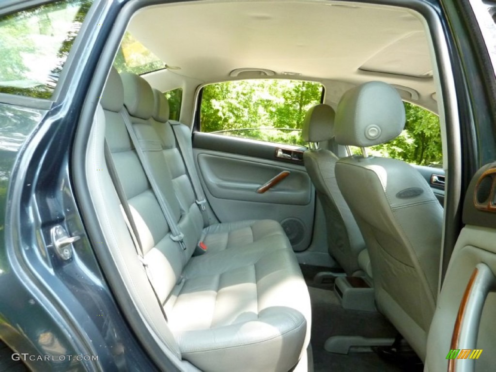 2000 Passat GLX V6 AWD Sedan - Blue Anthracite Metallic / Grey photo #25