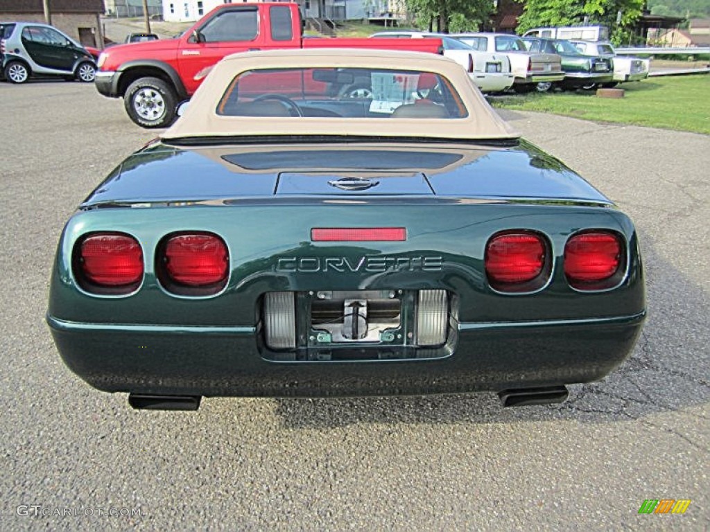 Polo Green Metallic 1994 Chevrolet Corvette Convertible Exterior Photo #82382443