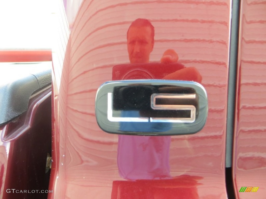 1999 Silverado 1500 LT Extended Cab - Dark Carmine Red Metallic / Medium Gray photo #16