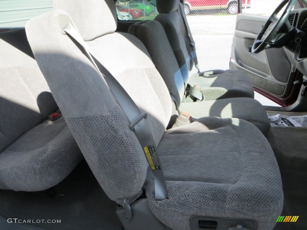 1999 Silverado 1500 LT Extended Cab - Dark Carmine Red Metallic / Medium Gray photo #25