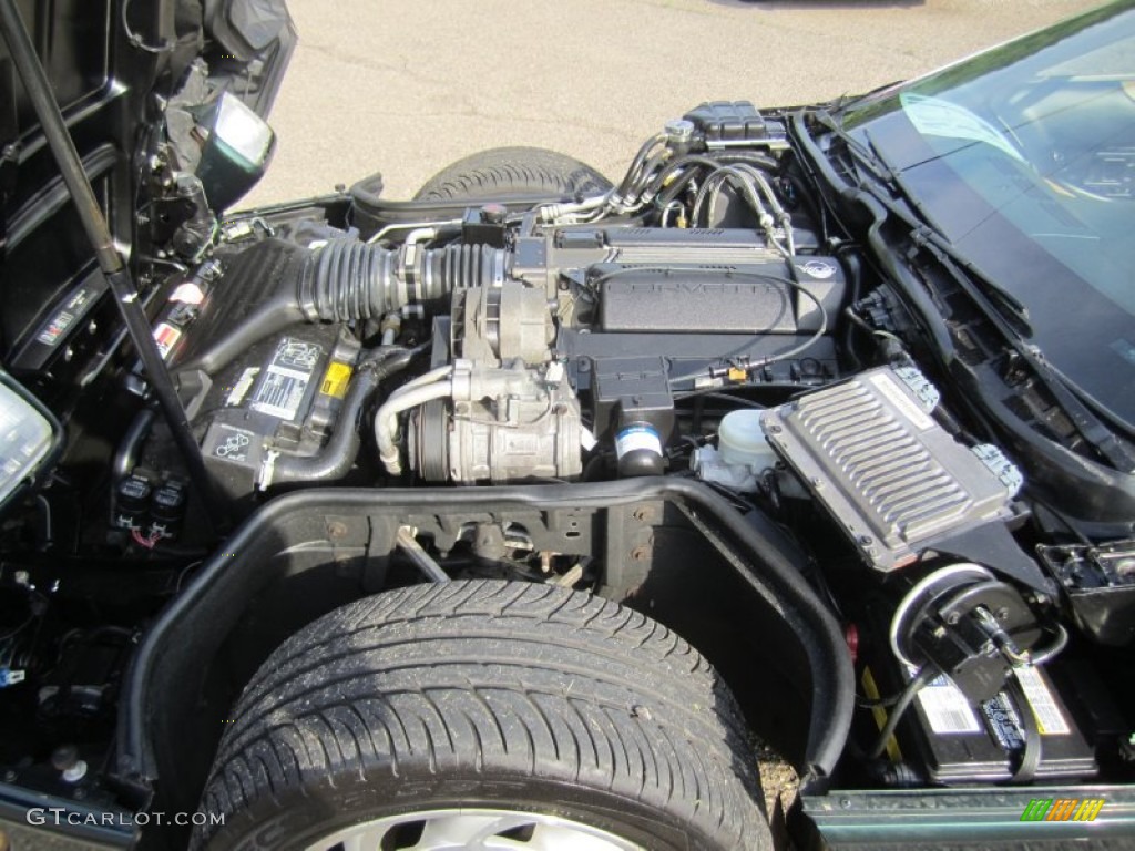 1994 Chevrolet Corvette Convertible 5.7 Liter OHV 16-Valve LT1 V8 Engine Photo #82382944