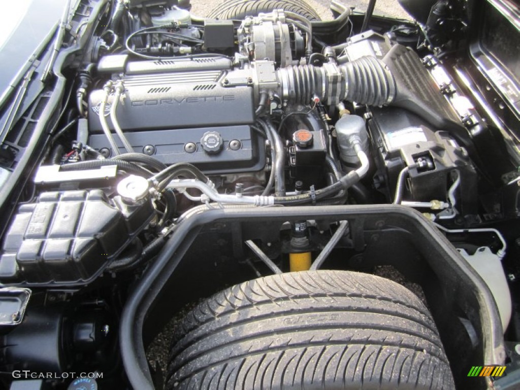 1994 Chevrolet Corvette Convertible 5.7 Liter OHV 16-Valve LT1 V8 Engine Photo #82382965