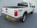White Platinum Metallic Tri-Coat - F250 Super Duty King Ranch Crew Cab 4x4 Photo No. 4