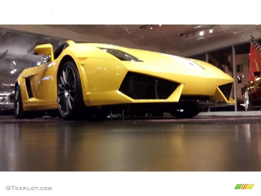 2010 Gallardo LP550-2 Valentino Balboni Coupe - Giallo Midas (Yellow) / Black/White photo #2