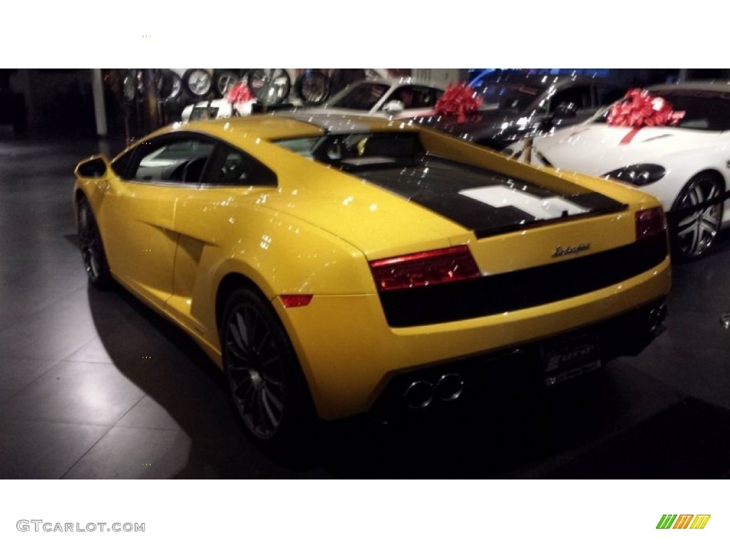 2010 Gallardo LP550-2 Valentino Balboni Coupe - Giallo Midas (Yellow) / Black/White photo #7