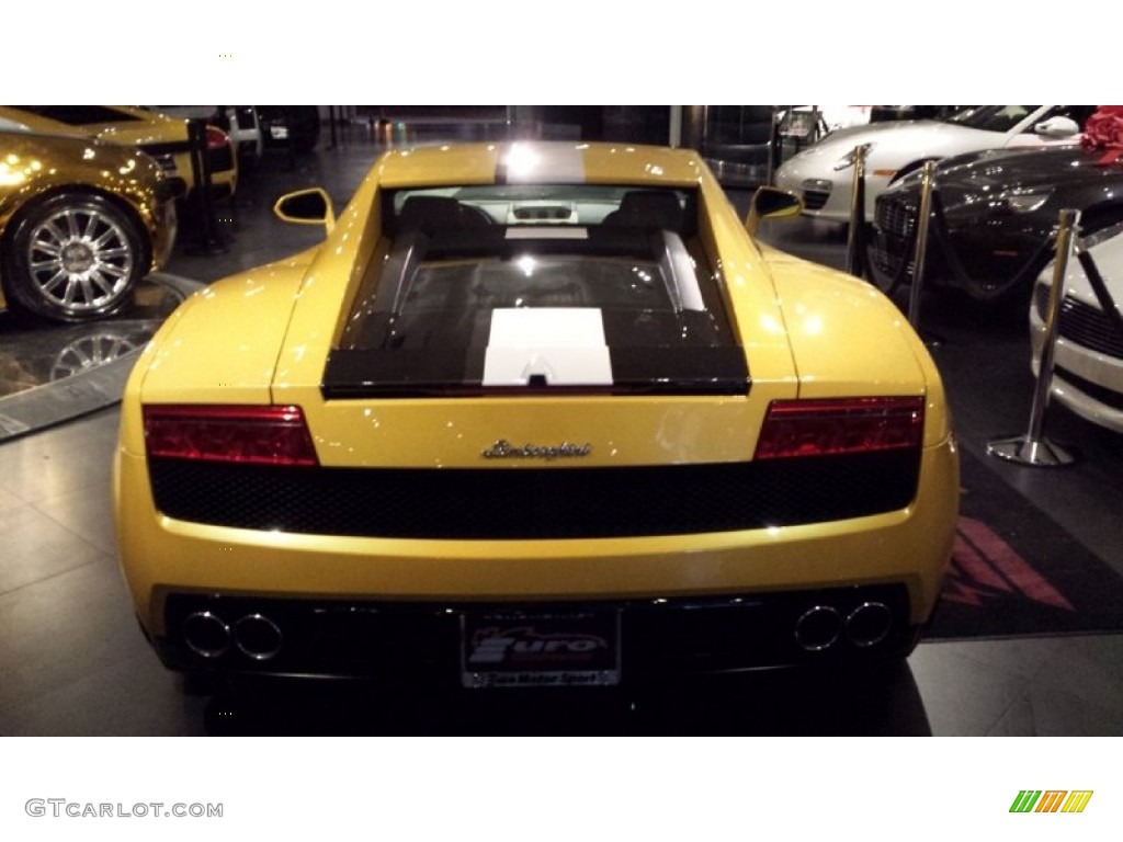 2010 Gallardo LP550-2 Valentino Balboni Coupe - Giallo Midas (Yellow) / Black/White photo #10