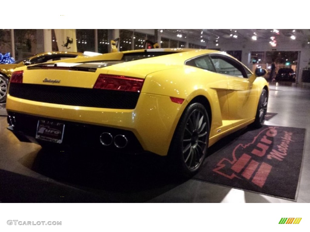 2010 Gallardo LP550-2 Valentino Balboni Coupe - Giallo Midas (Yellow) / Black/White photo #12