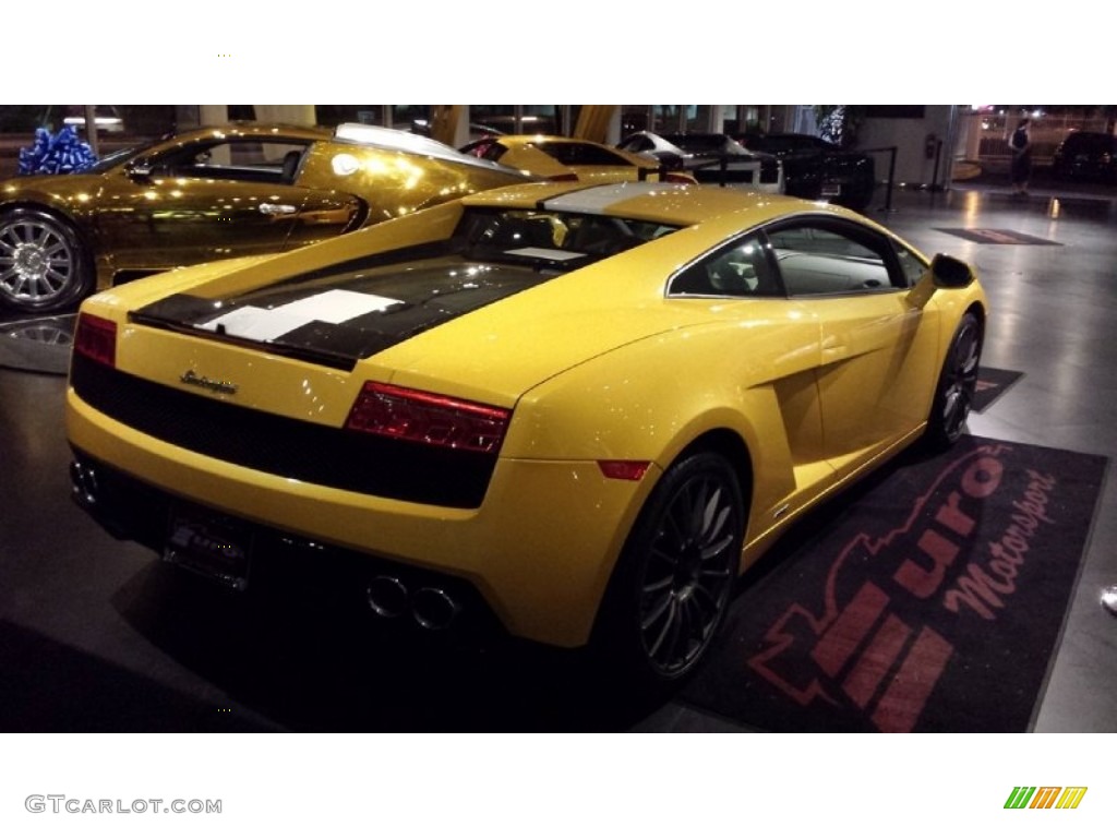 2010 Gallardo LP550-2 Valentino Balboni Coupe - Giallo Midas (Yellow) / Black/White photo #13