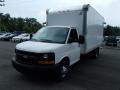 Summit White - Express Cutaway 3500 Moving Van Photo No. 1