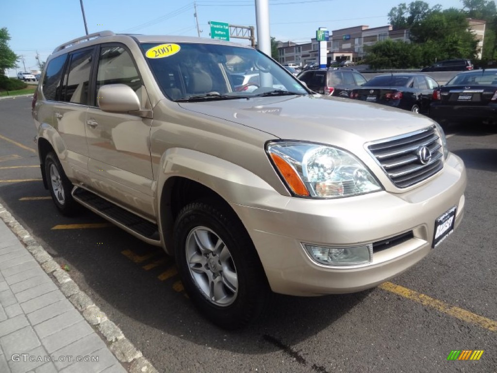2007 GX 470 - Savannah Beige Metallic / Ivory photo #8