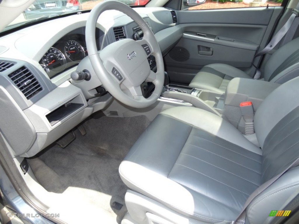 Medium Slate Gray Interior 2007 Jeep Grand Cherokee Laredo 4x4 Photo #82384387