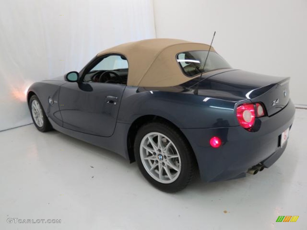 Toledo Blue Metallic 2005 BMW Z4 2.5i Roadster Exterior Photo #82384462
