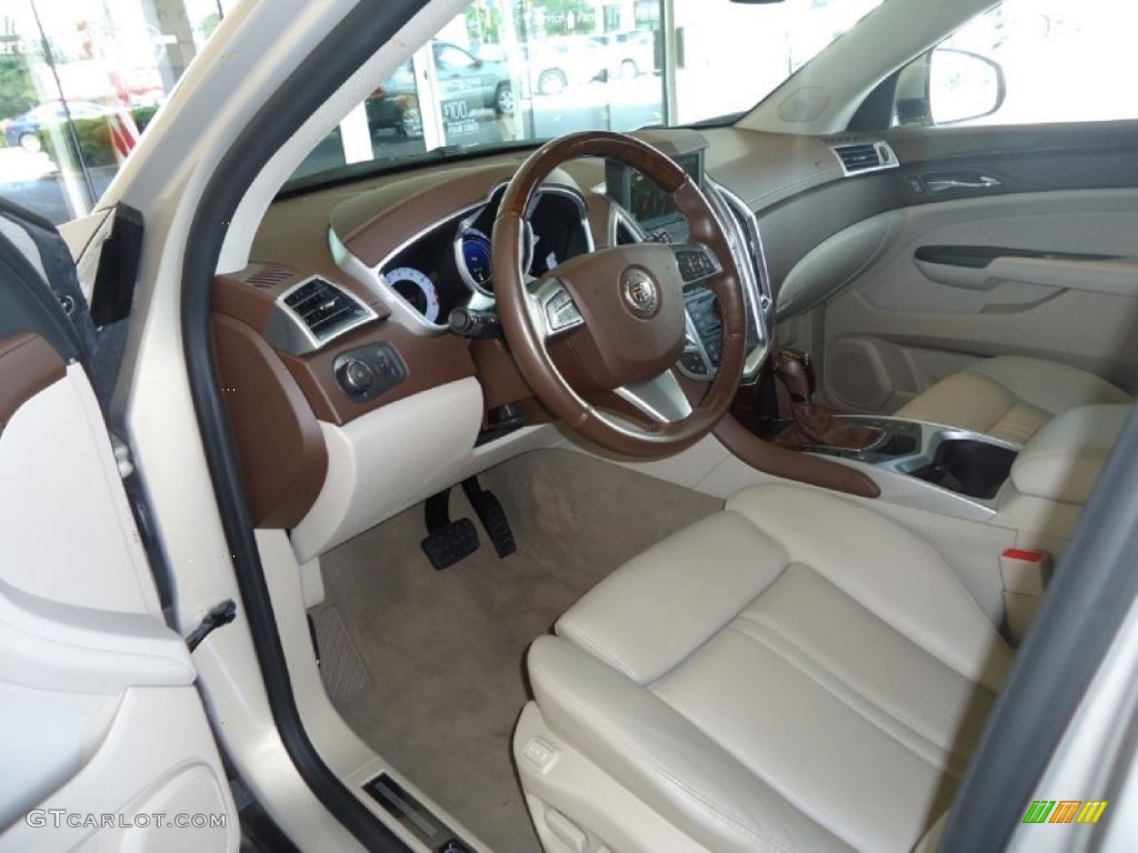 Shale/Brownstone Interior 2012 Cadillac SRX Premium AWD Photo #82384915