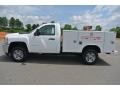 2013 Summit White Chevrolet Silverado 2500HD Work Truck Regular Cab Chassis  photo #3