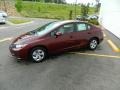 Crimson Red Pearl - Civic LX Sedan Photo No. 4