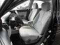 2010 Hyundai Accent Gray Interior Front Seat Photo