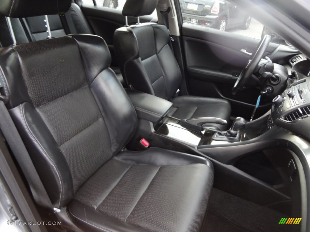 Ebony Interior 2011 Acura TSX Sport Wagon Photo #82387270