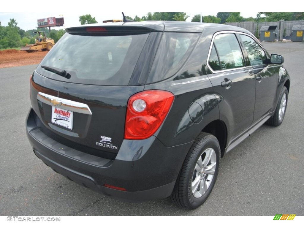 2013 Equinox LS - Ashen Gray Metallic / Jet Black photo #5